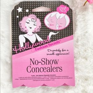 New with tags NO SHOW CONCEALER S FOR YOUR BRA ( nipple petals) Gentle. Reusable